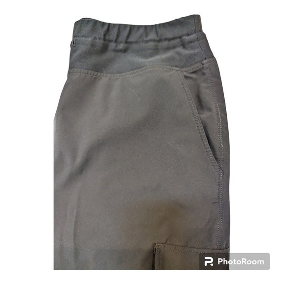 Hiking Pant with Cargo Pockets in Ripstop Nylon Black Size L - Picture 3 of 8